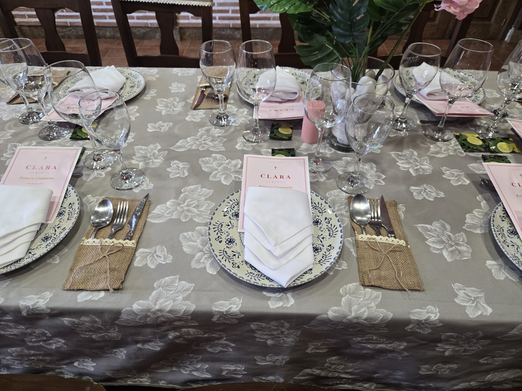 Detalle Mesa Celebración